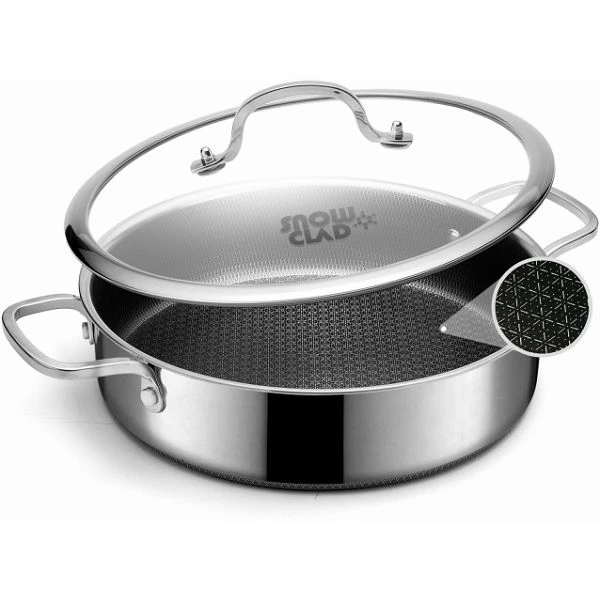304 Stainless Steel Stir Fry Pan